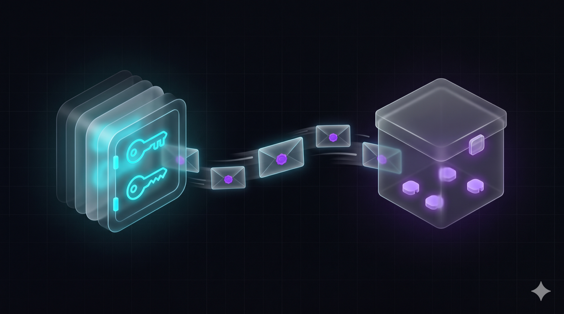 Credential-free agent worker architecture
